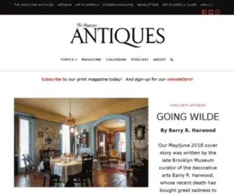 Themagazineantiques.com(The Magazine Antiques) Screenshot
