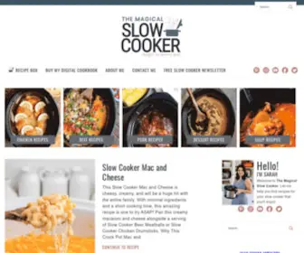 Themagicalslowcooker.com(Slow Cooker Recipes for the Busy Family) Screenshot