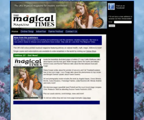 Themagicaltimes.com(The Magical Times) Screenshot