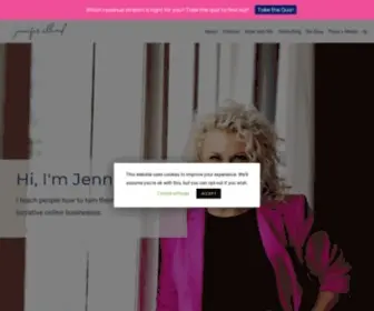 Themagicbrushinc.com(Jennifer Allwood) Screenshot