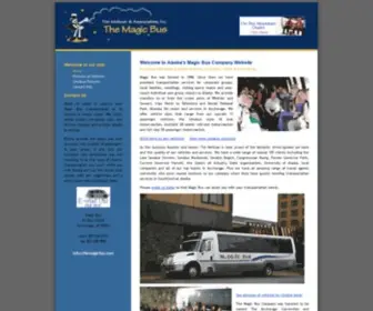 Themagicbus.com(Alaska's Magic Bus Transportation Company) Screenshot