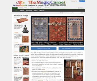 Themagiccarpet.biz(The Magic Carpet) Screenshot