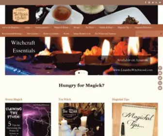 Themagickkitchen.com(Hungry for Magick) Screenshot
