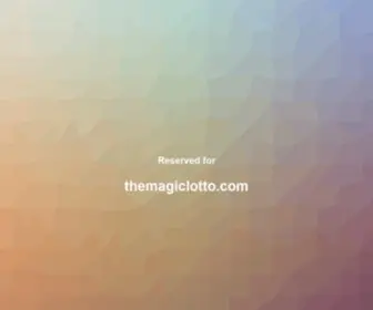Themagiclotto.com(Themagiclotto) Screenshot