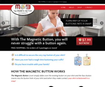 Themagneticbutton.com(The Magnetic Button) Screenshot