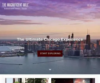 Themagnificentmile.com(The Magnificent Mile) Screenshot
