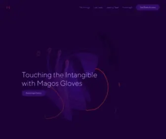 Themagos.com(MAGOS Gloves) Screenshot