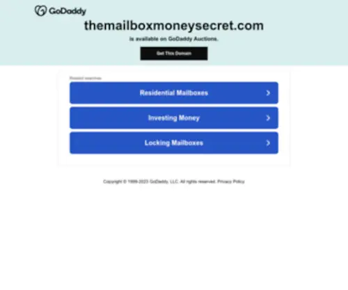 Themailboxmoneysecret.com(Secret Money Weapon Exposed) Screenshot