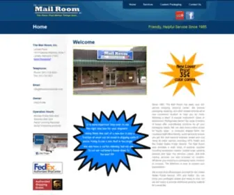 Themailroom.co(The Mail Room) Screenshot