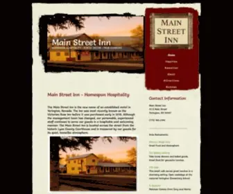 Themainstreetinn.com(Themainstreetinn) Screenshot