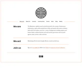 Themaintainers.org(The Maintainers) Screenshot