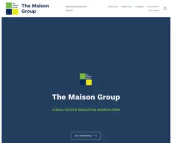 Themaisongroup.com(The Maison Group) Screenshot