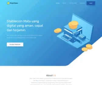 Themaja.io(Stablecoin Mata uang digital yang aman) Screenshot