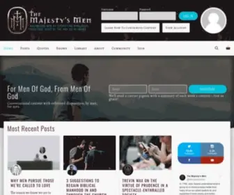 Themajestysmen.com(Maximizing Men) Screenshot