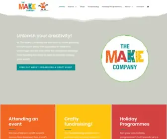 Themakecompany.co.nz(The Make Company) Screenshot