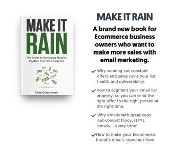 Themakeitrainbook.com(The Secret To Generating Massive Paydays From Your Email List) Screenshot