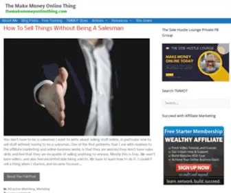 Themakemoneyonlinething.com(The Make Money Online Thing) Screenshot