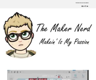 Themakernerd.com(The Maker Nerd) Screenshot