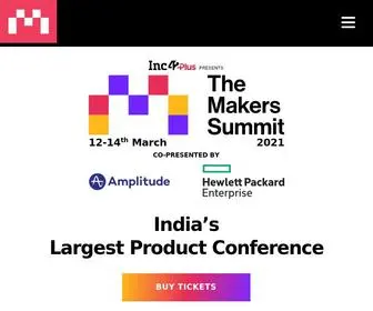 Themakerssummit.co(The Makers Summit 2021) Screenshot