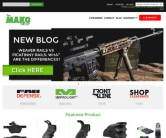 Themakogroup.com(Gun Accessory Deals) Screenshot