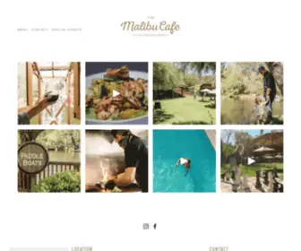 Themalibucafe.com(The Malibu Cafe) Screenshot