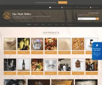 Themaltmiller.co.uk(Yeast and Malt direct to the homebrewer) Screenshot