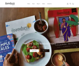 Themanduvaproject.in(Buy Manduva products online to make your meals a little tangy and more) Screenshot