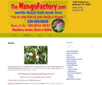 Themangofactory.com(The Mango Factory) Screenshot