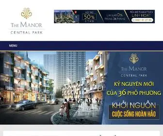 Themanorcentralhanoi.com(THE MANOR CENTRAL PARK NGUYỄN XIỂN) Screenshot