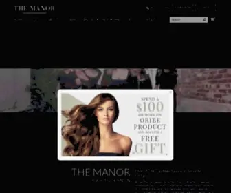 Themanorsalon.com(The Manor) Screenshot