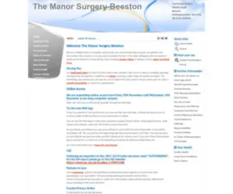 Themanorsurgery.com(The Manor Surgery) Screenshot