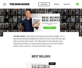 Themanshake.com.au(The Man Shake) Screenshot