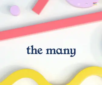 Themany.com(The Many) Screenshot