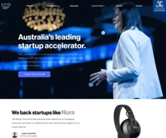 Themap.co(The Melbourne Accelerator Program) Screenshot