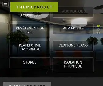 Themaprojet.fr(THEMA PROJET) Screenshot