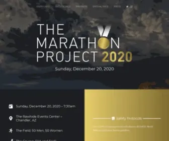 Themarathonproject.com(The Marathon Project) Screenshot