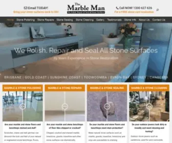 Themarbleman.com.au(Marble Man) Screenshot