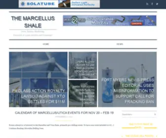 Themarcellusshale.com(The Marcellus Shale) Screenshot