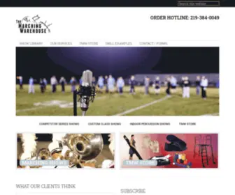 Themarchingwarehouse.com(Themarchingwarehouse) Screenshot