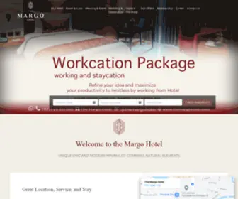 Themargohotel.com(The MARGO Hotel) Screenshot