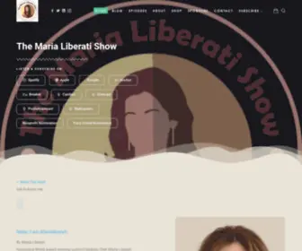 Themarialiberatishow.com(Themarialiberatishow) Screenshot