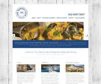 Themarinacafe.com.au(The Marina Cafe) Screenshot