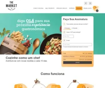 Themarket.com.br(The Market l O Mercado de ReceitasThe Market l O Mercado de Receitas The Market l O Mercado de Receitas) Screenshot