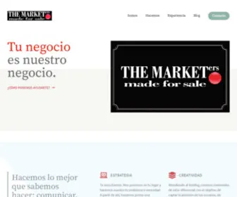 Themarketers.es(The Marketers) Screenshot