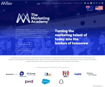 Themarketingacademy.org.uk(The Marketing Academy) Screenshot
