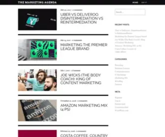 Themarketingagenda.com(The Marketing Agenda) Screenshot