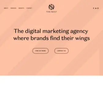 Themarketingnest.com(Digital marketing agency) Screenshot