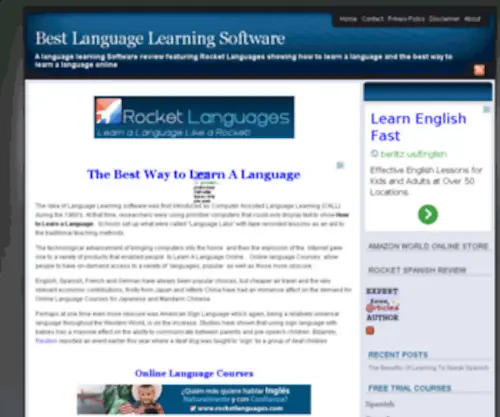Themarketplace-Review.com(Best Language Learning Software) Screenshot