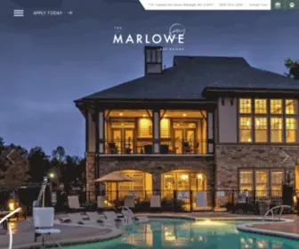 Themarlowelakeboone.com(Apartments in Raleigh) Screenshot