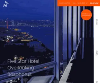 Themarmarahotels.com(The Marmara Hotels) Screenshot